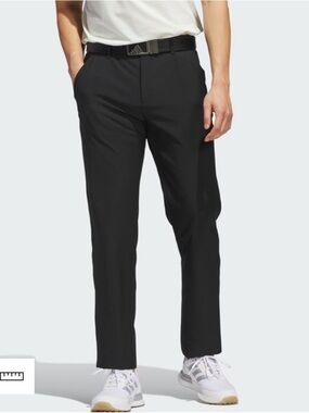 Adidas technical Golf Trousers in Black Men's 30/30